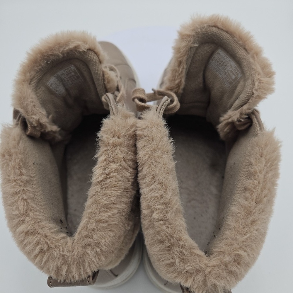 Koolaburra UGG Sundell Fuzz EUC W/11 Chukka Tan Faux Fur High Top Sneaker EUC - Picture 10 of 15